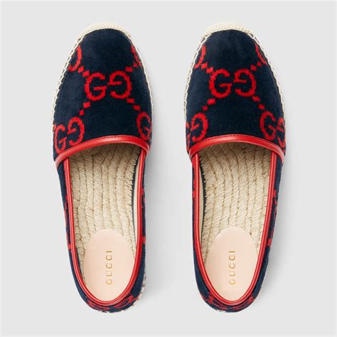 gucci terry cloth espadrilles.